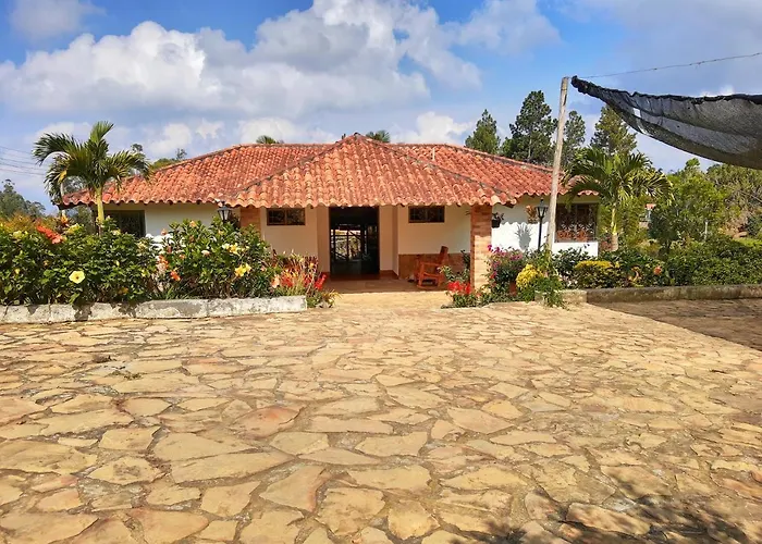 Casa Campestre Frente Acuarela -Mesa De Los Santos
