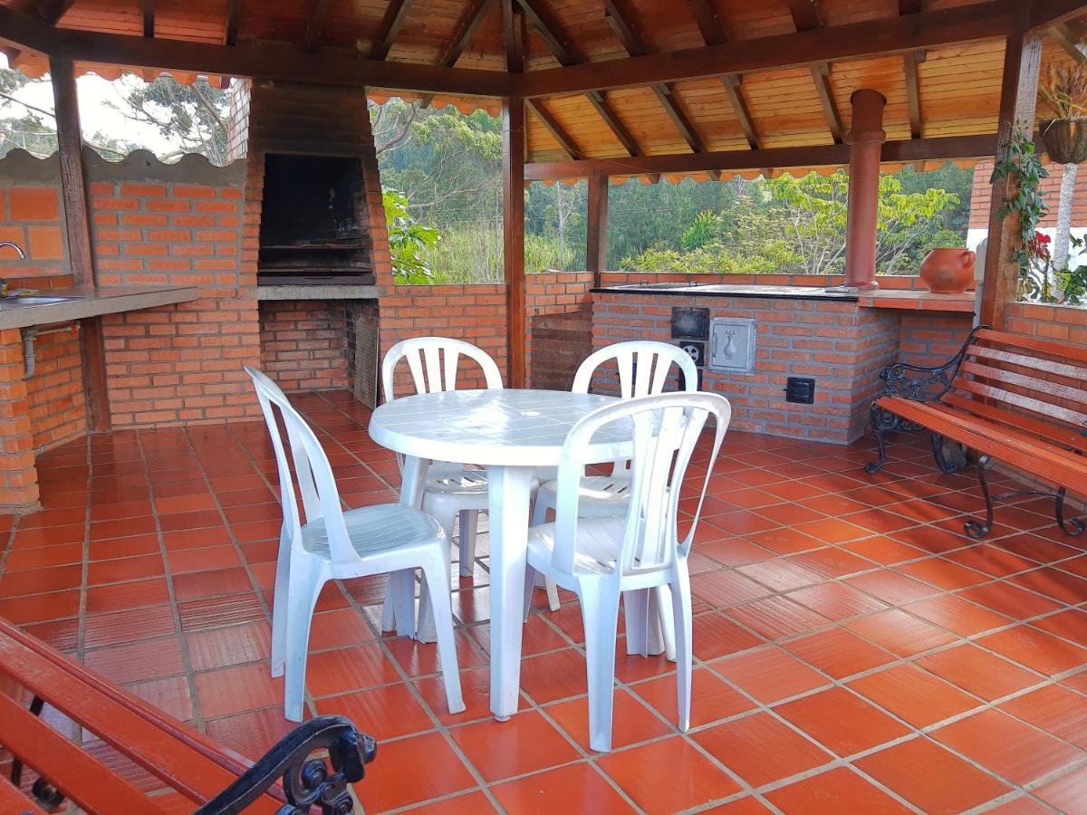 Casa Campestre Frente Acuarela -mesa De Santos * La Granja