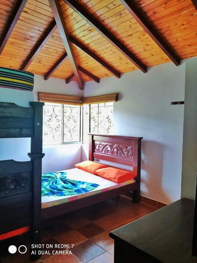 Casa Campestre Frente Acuarela -mesa De Santos Villa